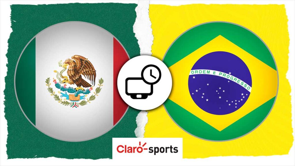 ClaroSports México vs Brasil en vivo Horario y dónde ver hoy las