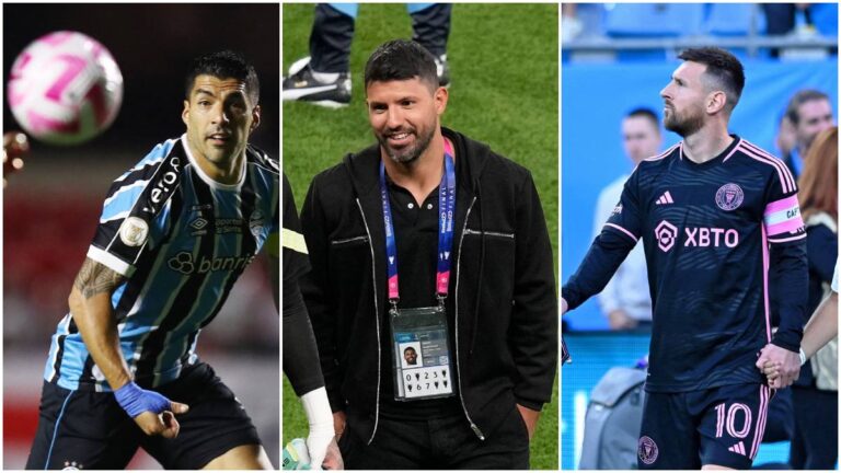 Kun Agüero se ilusiona con ver a Messi y Luis Suárez en el Inter Miami: “Son un dúo notable”