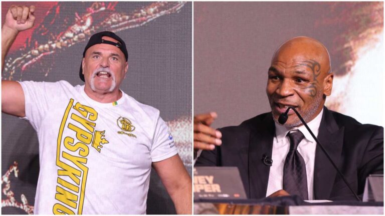 Papá de Tyson Fury pierde la cabeza en plena conferencia y reta a Mike Tyson: “¿Quieres pelear conmigo?”