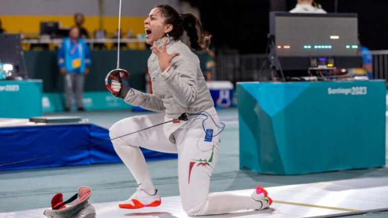 Julieta Toledo conquista la medalla de bronce en la esgrima de los Juegos Panamericanos