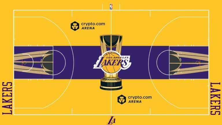 La NBA y los diseños personalizados de duela para cada equipo durante el ‘In-Season Tournament’