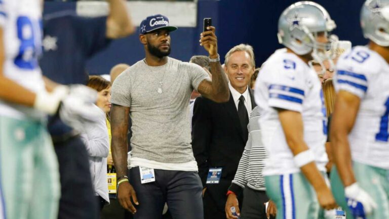 LeBron James hace público su ‘divorcio’ de los Dallas Cowboys: ya no es fan del equipo de la estrella solitaria