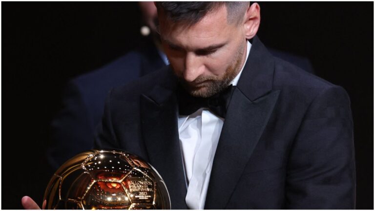 Leo Messi le dedica su Balón de Oro a Maradona y le pasa la estafeta a Mbappé y Haaland