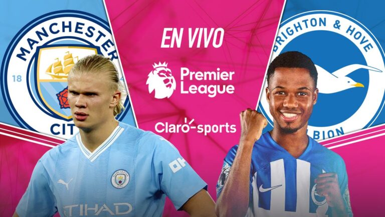 Manchester City vs Brighton, en vivo el partido de la jornada 9 de la Premier League