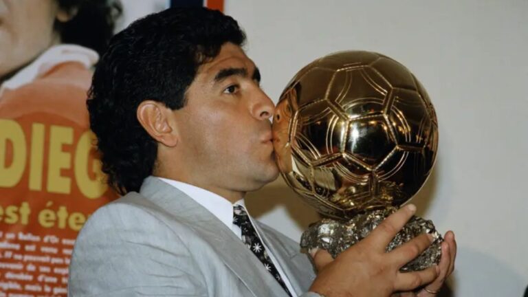 El triste destino de los Balones de Oro  Diego Armando Maradona