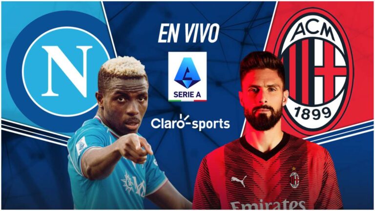 Napoli vs Milan, en vivo: Resultado online de la Serie A 2023