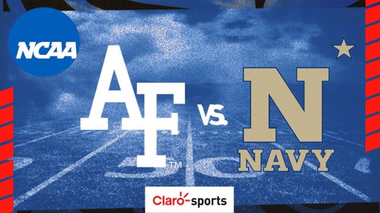 NCAA: Air Force vs Navy, en vivo el partido del Fútbol Americano Colegial