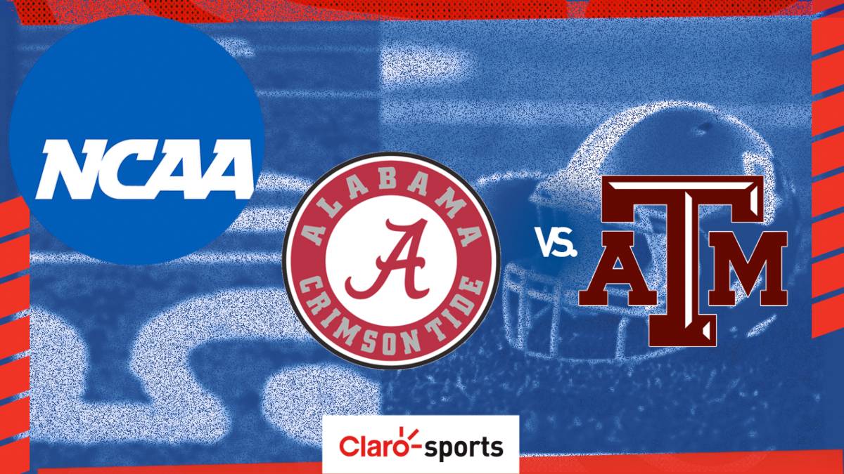 NCAA Alabama vs Texas A&M, en vivo el partido de Fútbol Americano