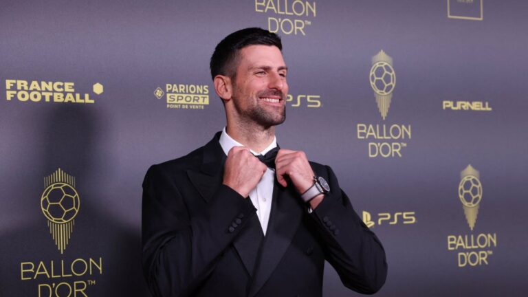 Novak Djokovic y el Balón de Oro 2023: “Mbappé y Haaland tuvieron una gran temporada… pero Messi es otro nivel”