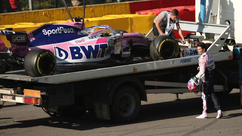 Varios choques entre Pérez y Ocon en la F1 | AP Photo/Francisco Seco
