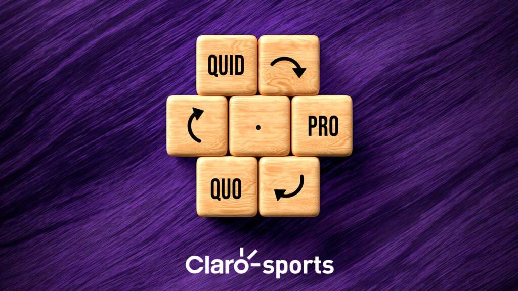 "Quid pro quo" es una expresión latina. | Claro Sport