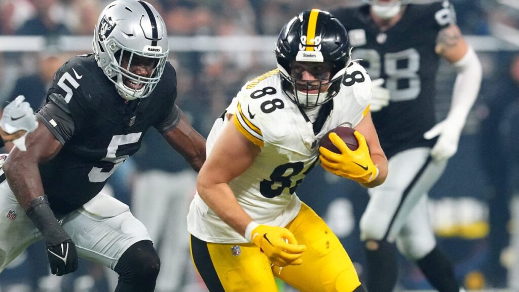 Pat Freiermuth recae de su lesión y estará de baja con los Steelers hasta la Semana 8