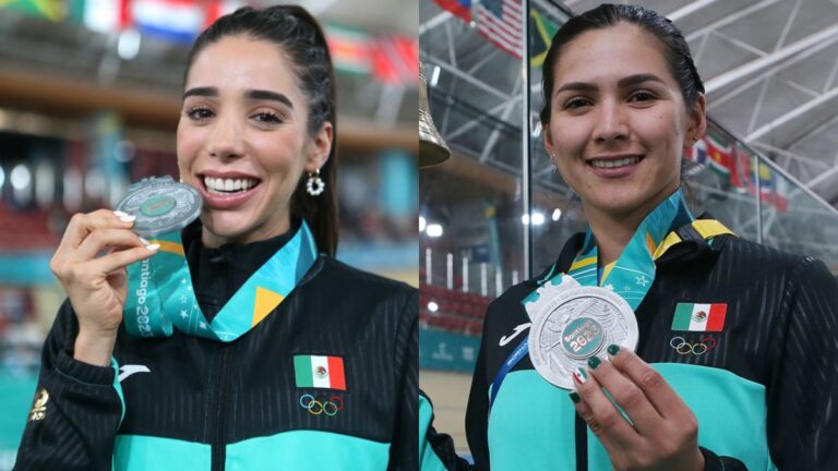 Antonieta Gaxiola y Yarely Salazar dan a México otra medalla en el ciclismo de pista de los Juegos Panamericanos