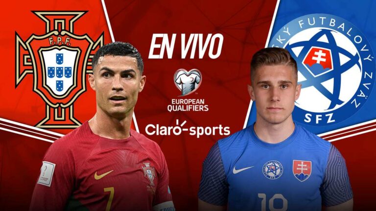 Portugal vs Eslovaquia, en vivo las eliminatorias de la Euro 2024