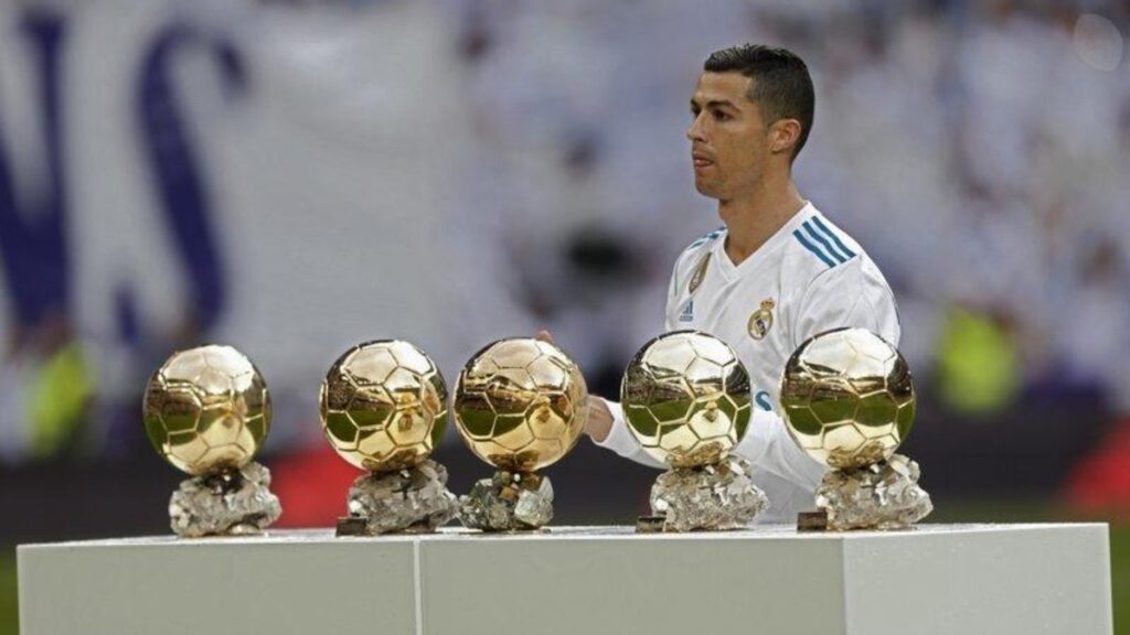 Cristiano Ronaldo y sus Balones de Oro