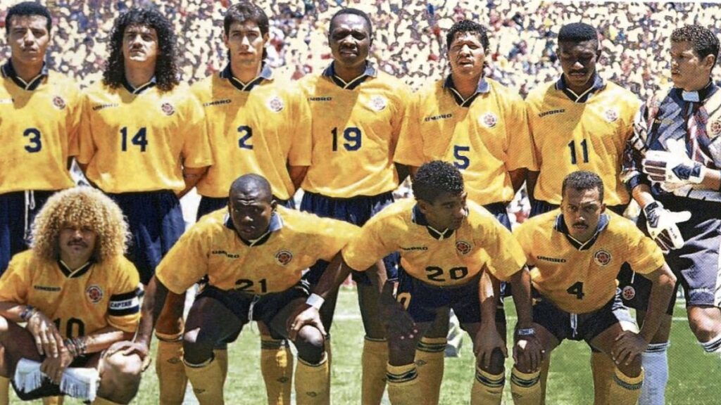 Selección Colombia de 1994. - Conmebol.
