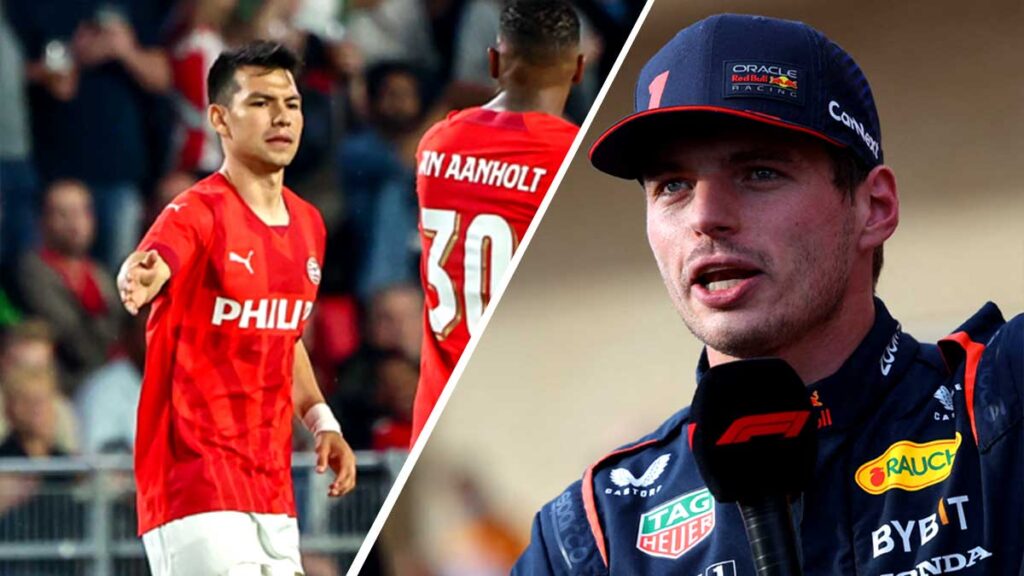 Verstappen dejó ver su amor por el PSV. Reuters