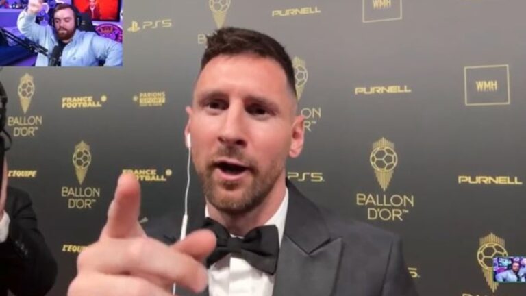 Leo Messi se molesta con Ibai Llanos por compartir conversación en streaming