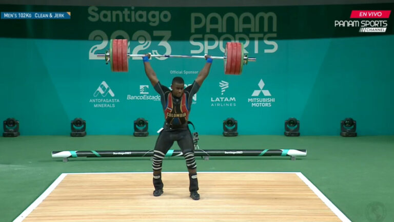 Jhonatan Rivas es el rey: medalla de oro en levantamiento de pesas de los Juegos Panamericanos