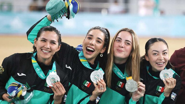 México se cuelga la plata en persecución por equipos de los Juegos Panamericanos
