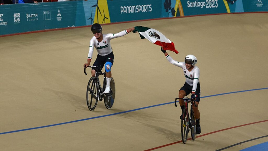 ¡Cierre de oro! México gana la última prueba en el ciclismo de pista de Santiago 2023 | Reuters