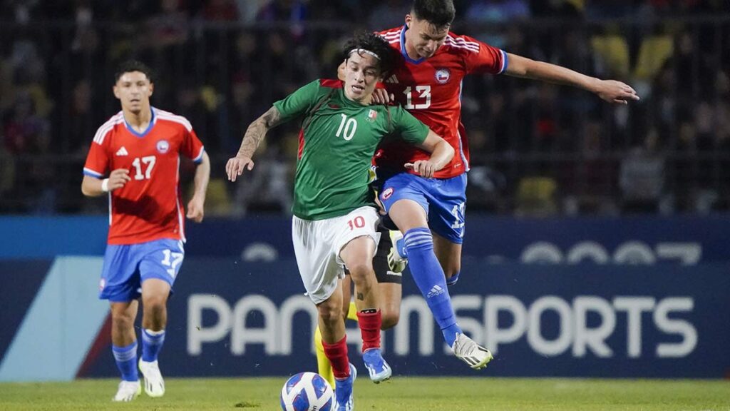 México cae ante Chile en su debut en el fútbol de los Juegos Panamericanos | Imago7