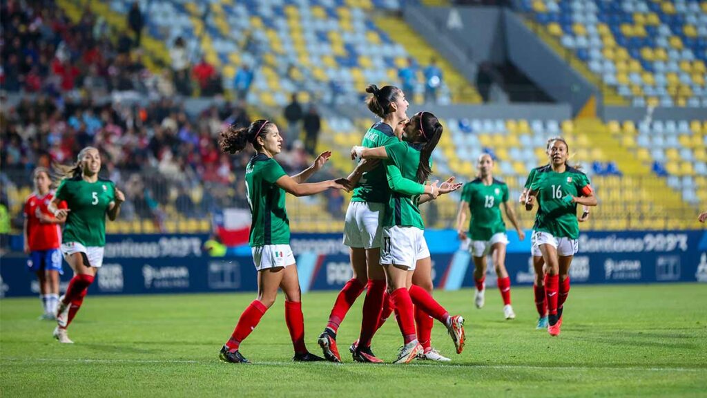La selección mexicana femenil sella su boleto a las semifinales de Santiago 2023 | Imago7