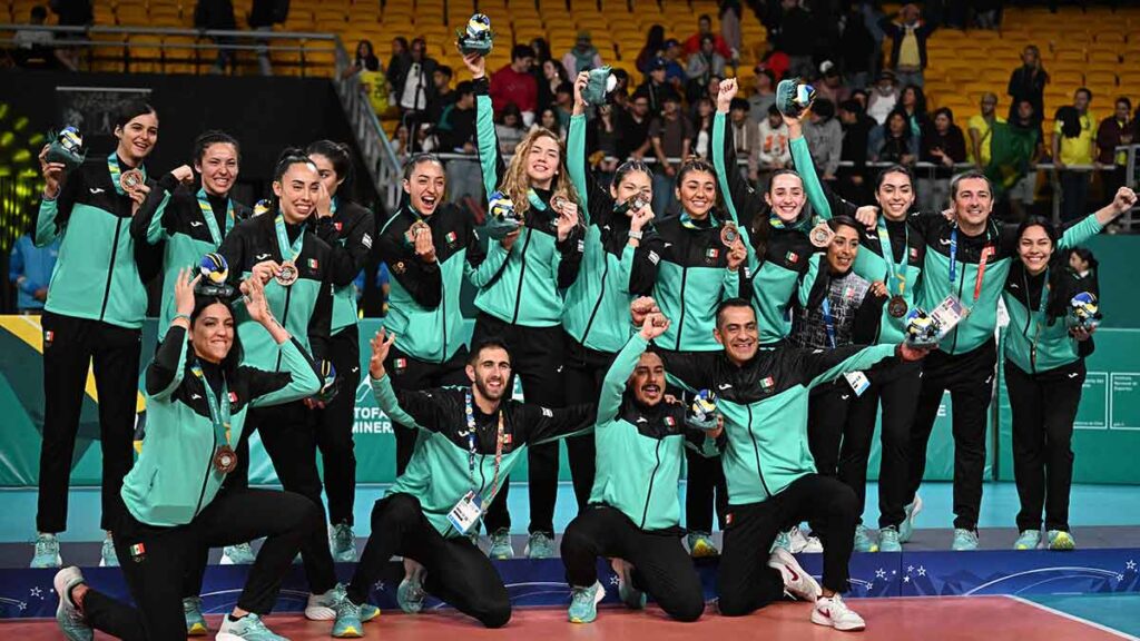 México se cuelga el bronce en el voleibol de sala de Santiago 2023 | Reuters