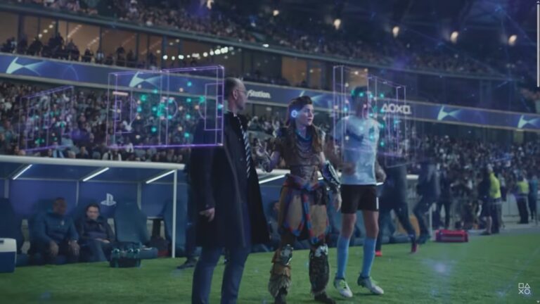 El nuevo anuncio de PlayStation lleva a sus personajes a la Champions League