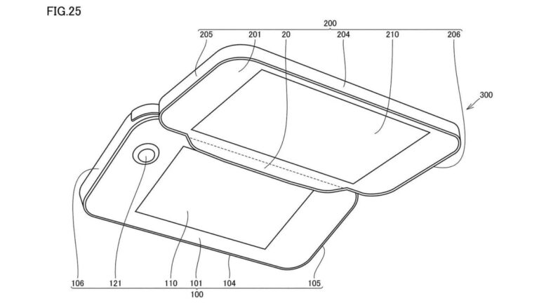 Nintendo registró la patente de una nueva consola de pantalla doble