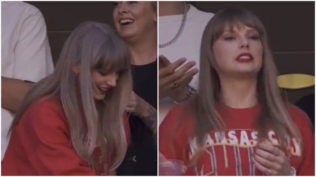Taylor Swift reaparece en el Arrowhead Stadium | Captura de Pantalla