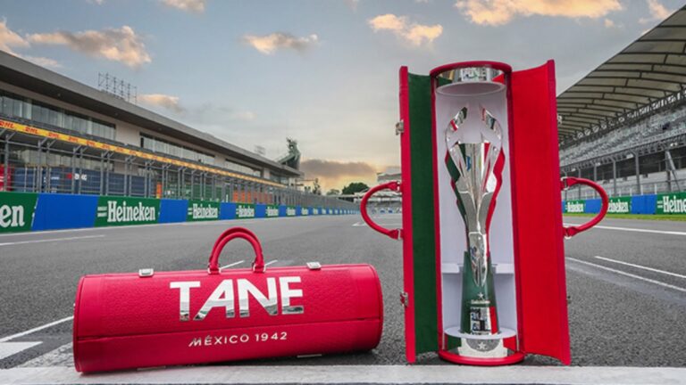 Presentan los trofeos para el Gran Premio de México 2023