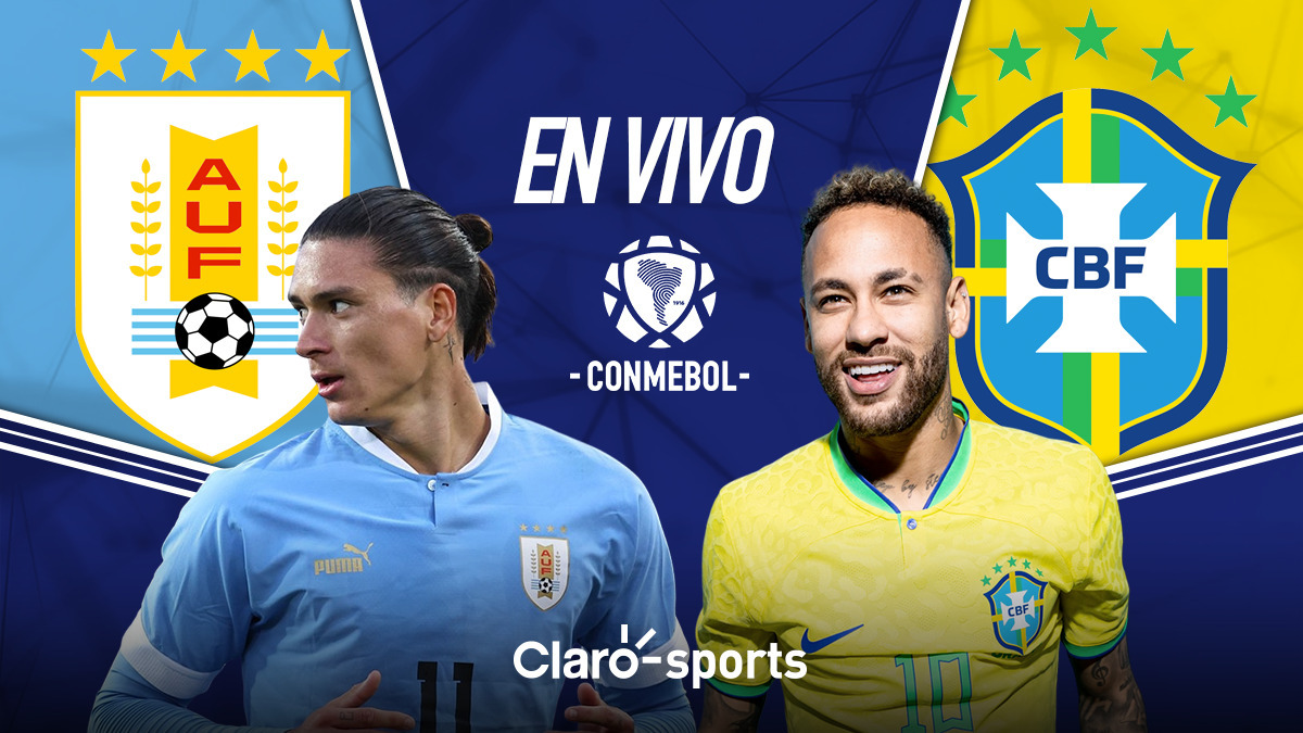 Uruguay vs. Brasil en vivo el partido de Eliminatorias 2026 Goles y