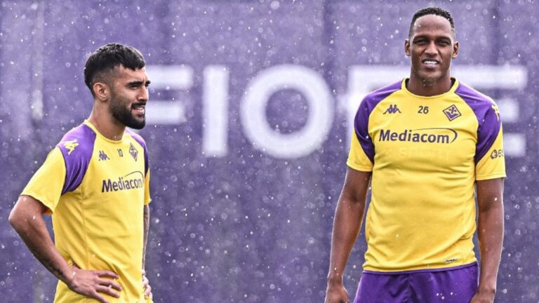 Mina regresa a los entrenamientos de la Fiorentina: ¿le alcanzará para volver a la Selección Colombia?