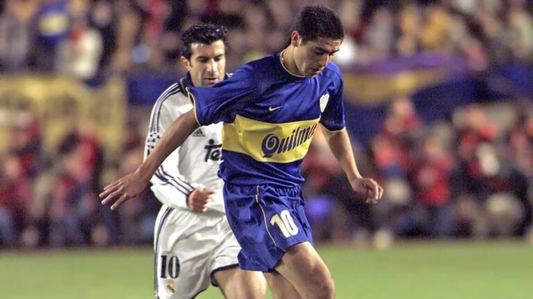 Luis Figo donará la camiseta de Riquelme en la Intercontinental 2000: la historia detrás del gesto