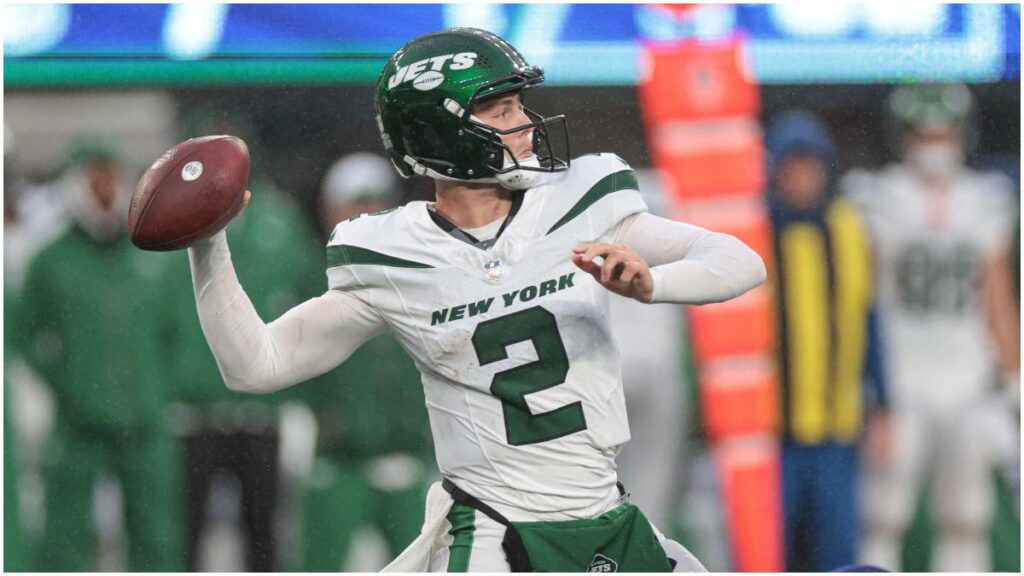 Zach Wilson deja dudas con los Jets | Reuters; Carchietta-USA TODAY Sports
