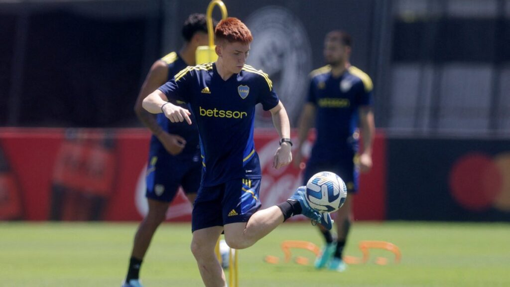 Valentín Barco, una de las promesas del fútbol argentino | Foto: Reuters