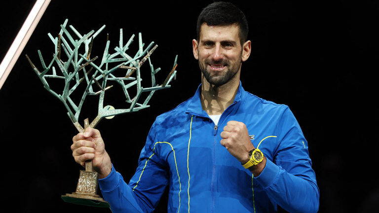 ¡Es el número uno! Novak Djokovic conquista su título número 40 de Masters 1000 en París tras vencer a Grigor Dimitrov