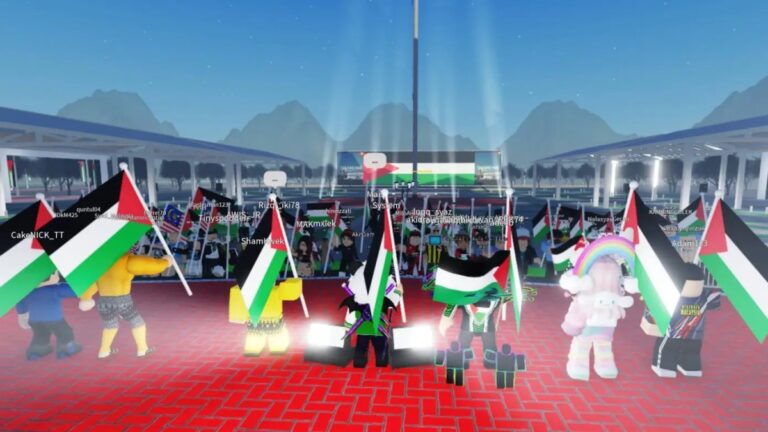 Usuarios reportan que juegos pro Palestina en Roblox están siendo eliminados