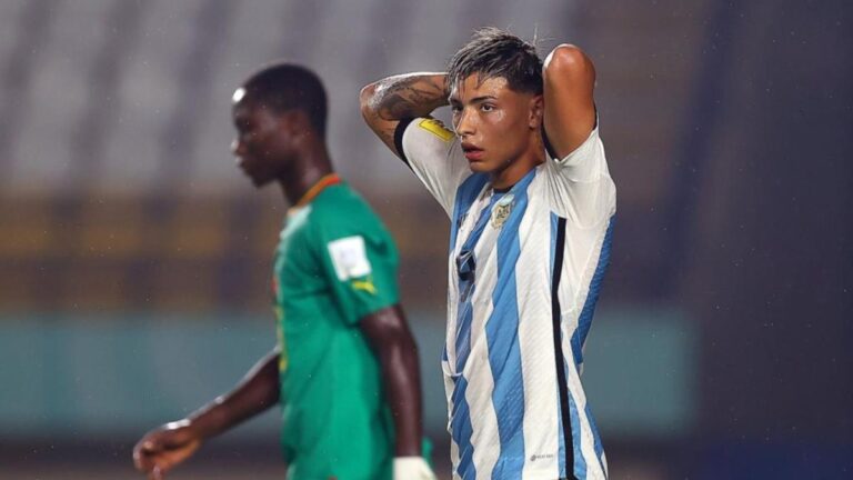 Argentina cae ante Senegal en el debut del Mundial Sub-17