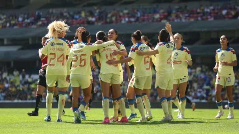 América femenil aplasta a Pachuca y avanza a las  semifinales del Apertura 2023