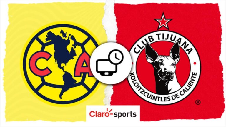 América vs Tijuana en vivo: Horario y dónde ver por TV el partido de la jornada 16 del Apertura 2023