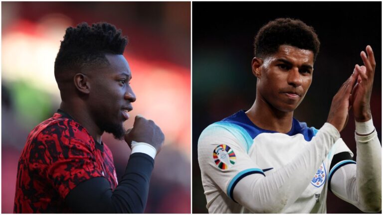 Más lesiones en el Manchester United: Andre Onana y Marcus Rashford, encienden los focos rojos