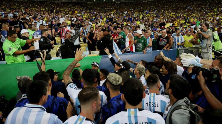 Messi sobre la violencia en el Maracaná en el duelo ante Brasil: “Podría haber pasado una desgracia”