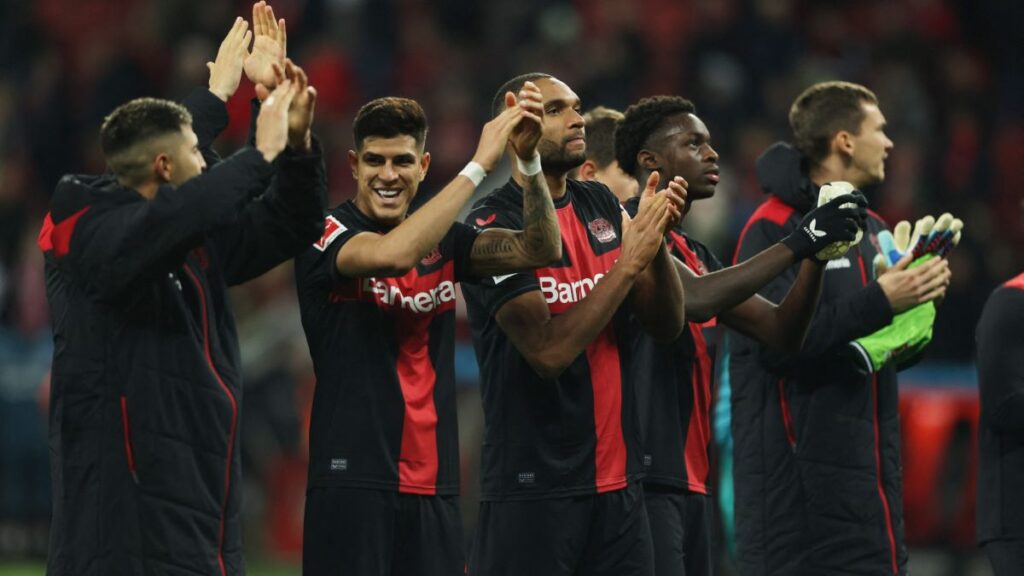 Bayer Leverkusen recupera la cima de la Bundesliga con goleada ante el Union Berlin