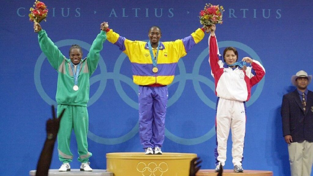 María Isabel Urrutia ganó medalla de oro en Sydney.
