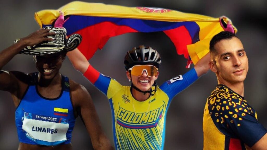 Deportistas colombianos en los Juegos Panamericanos.
