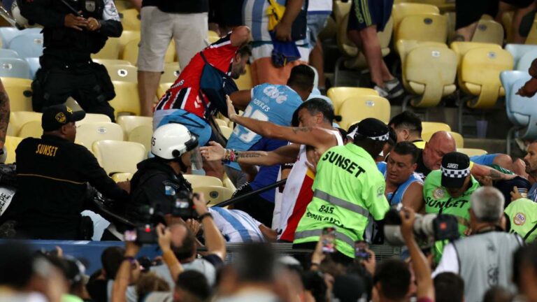 La violencia en Brasil contra los aficionados argentinos en la Copa Libertadores