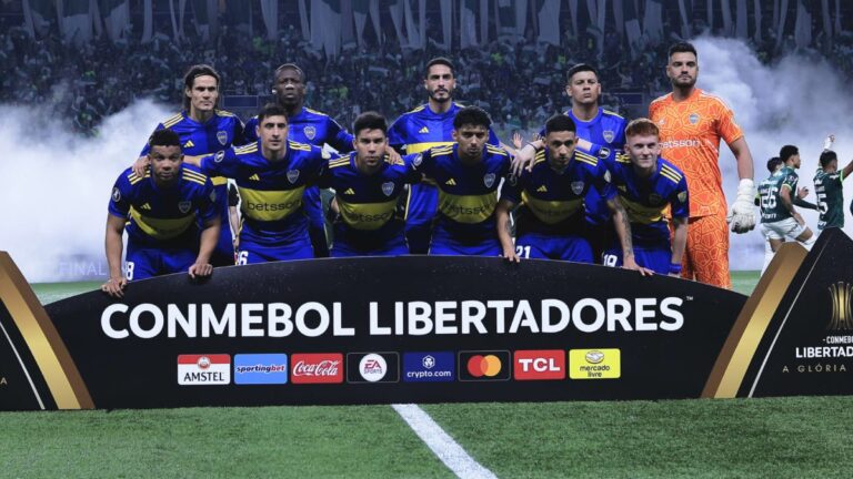 Equipo confirmado para la final: los once de Boca para enfrentar a Fluminense