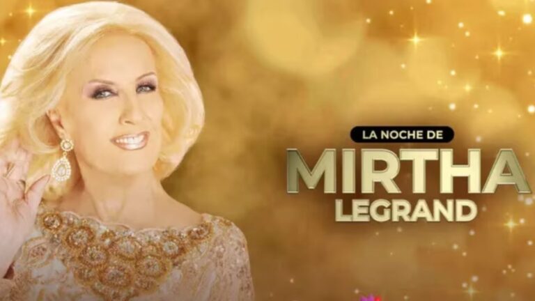 La Noche de Mirtha Legrand en vivo HOY sábado 4 de noviembre: quiénes son los invitados del programa de El Trece